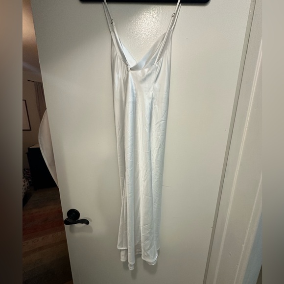 Show Me Your MuMu Verona Cowl Dress in Ivory - Picture 4 of 5